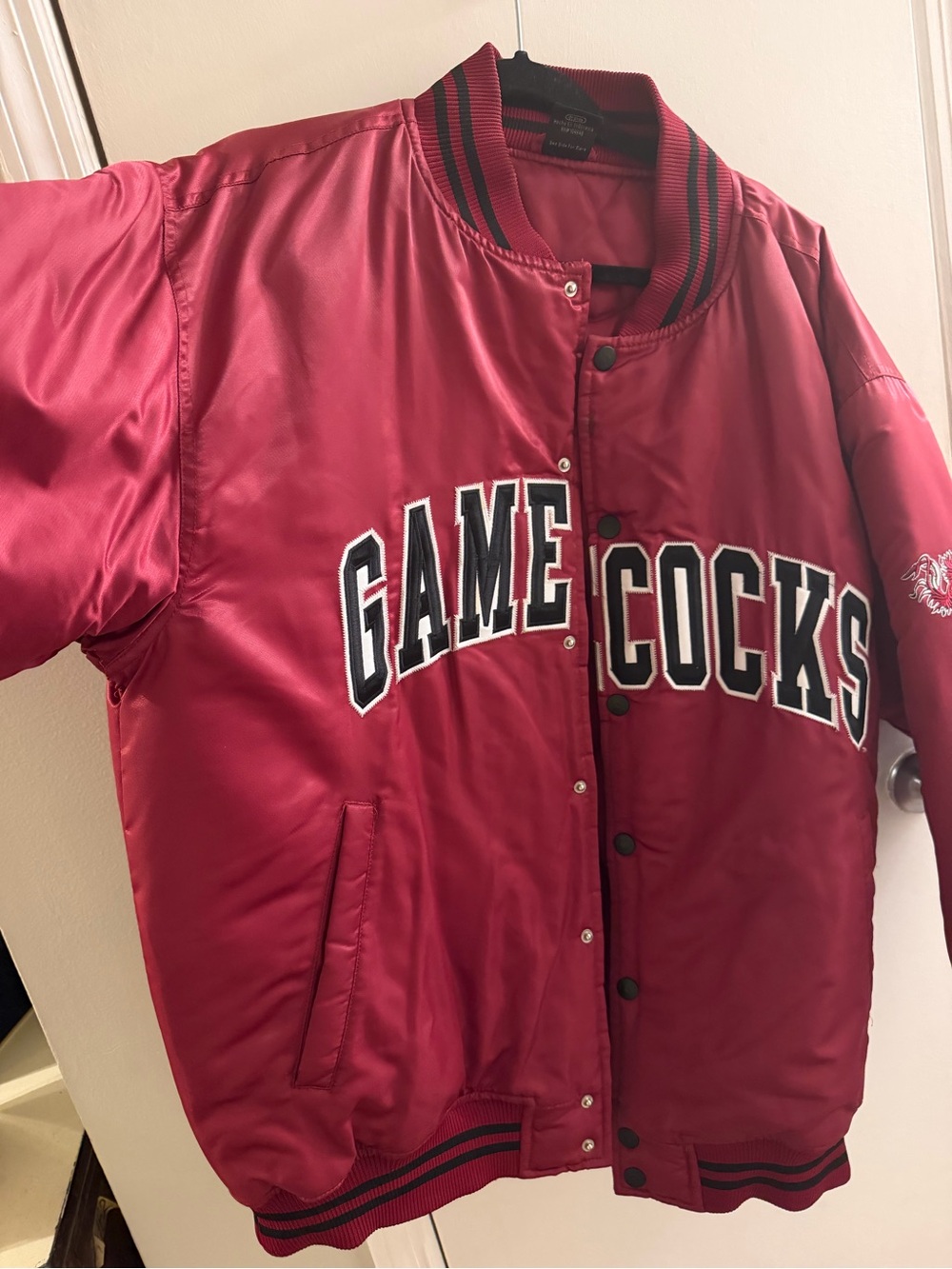South Carolina Gamecocks Starter Bomber Puffer Jacket